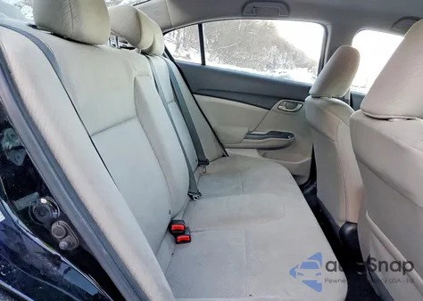 2013 Honda Civic Lx из США, поврежденный, VIN 19XFB2F52DE212317